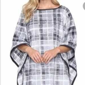 Donna Karen New York Ponch - OS - Gray/Black - SOFT